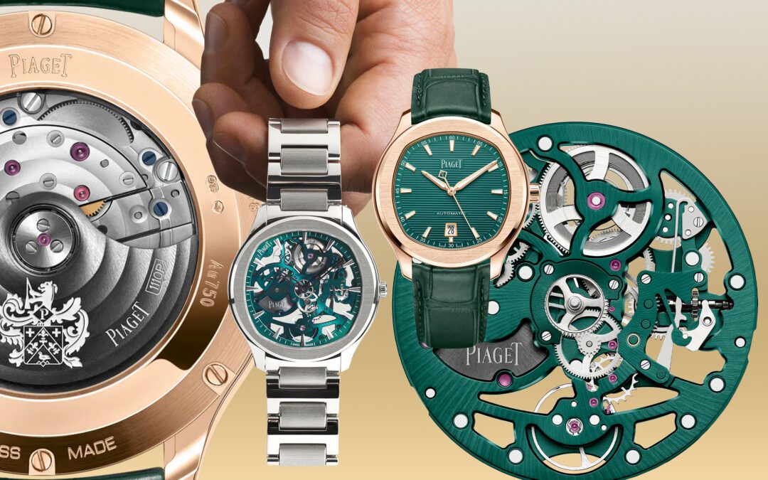 Piaget’s Two Striking Polo Timepieces in Green